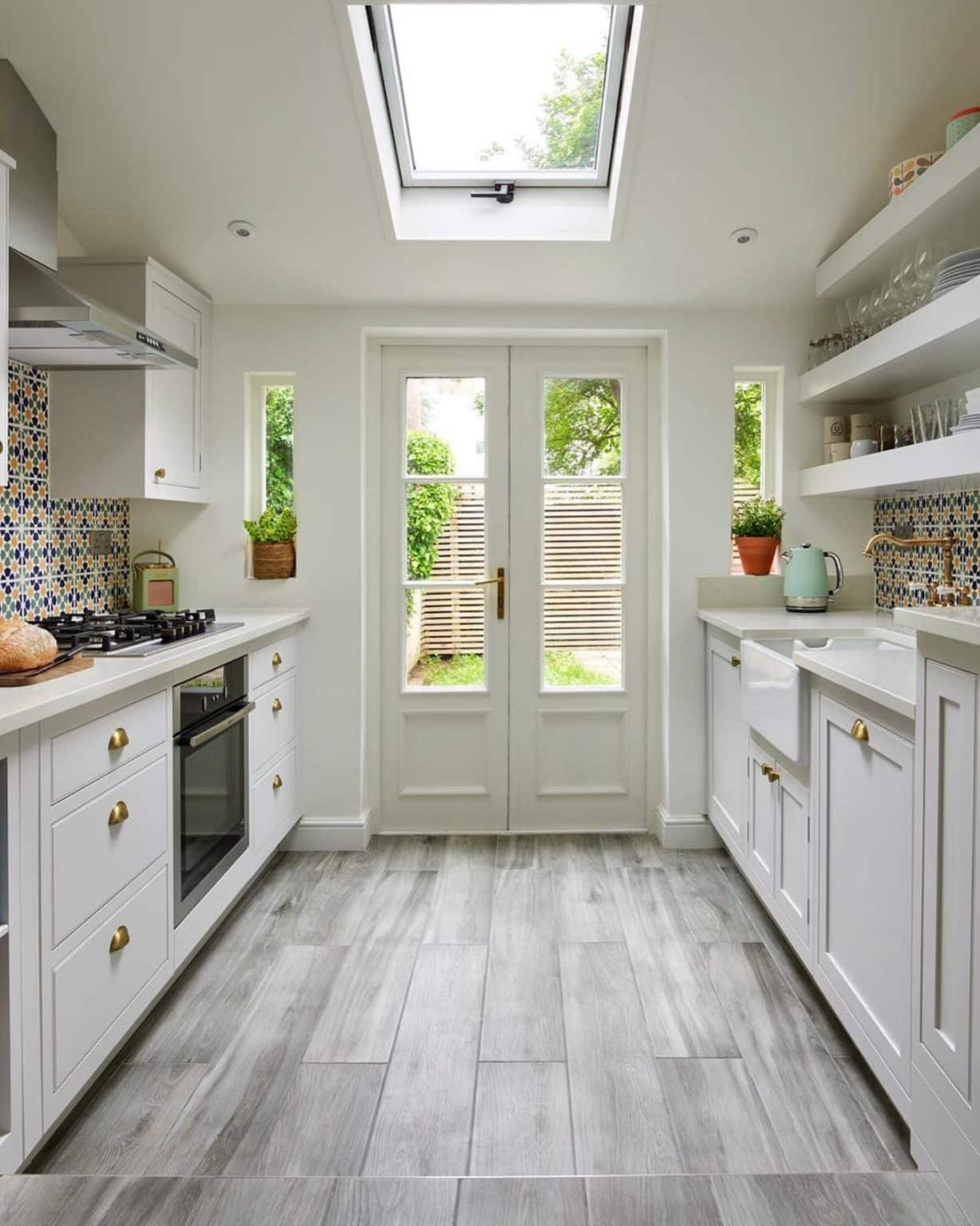 12 Design Tricks To Make A Small Kitchen Look & Feel Bigger