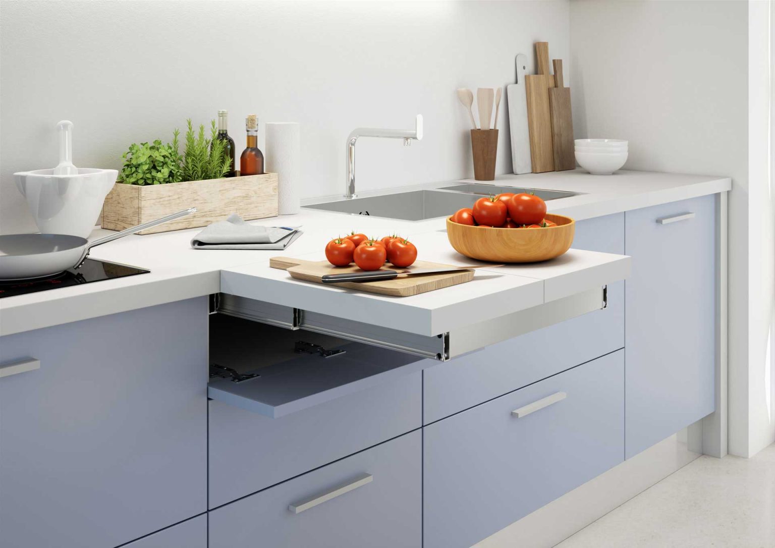 10+ Ways To Create Extra Counter Space In Your Kitchen