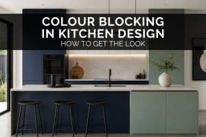 Colour Blocking In Kitchen Design