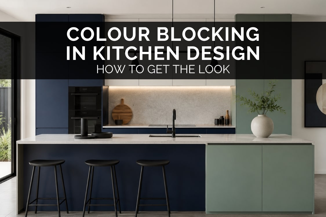 Colour Blocking In Kitchen Design