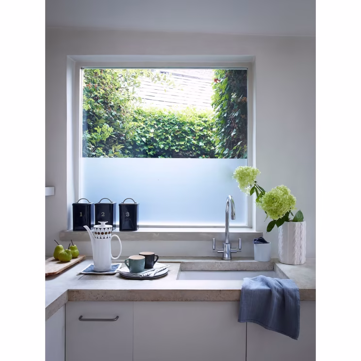 Window Film Frosted in kitchen