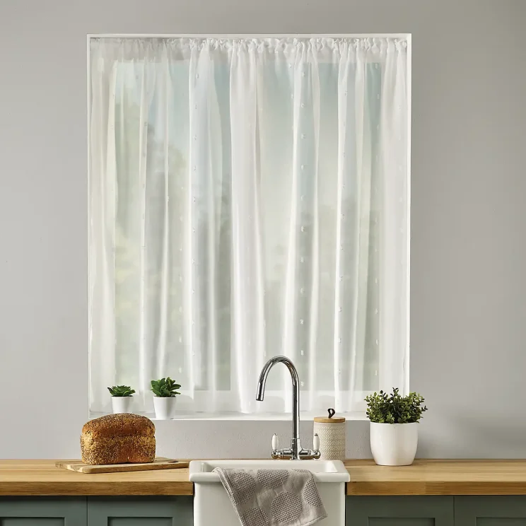 Sheer Panels Or Voile in akitchen