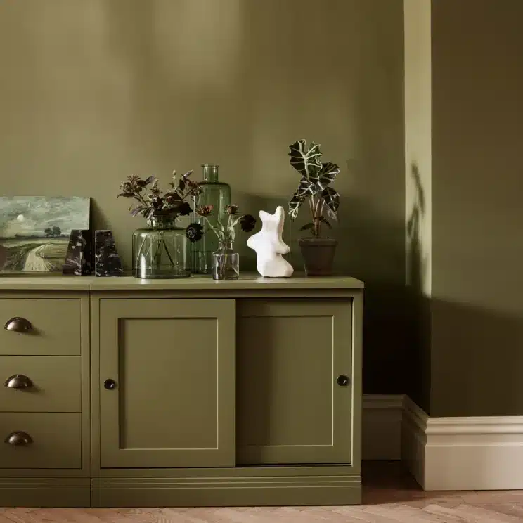earthy green color trend 2026